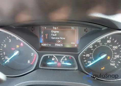 2017 Ford Escape Titanium из США, поврежденный, VIN 1FMCU9J95HUB71054